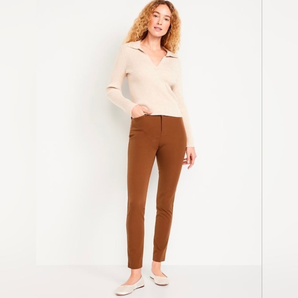 Old Navy Copper Pixe Pants High-Rise